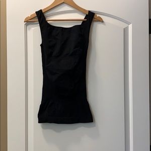 Blanqi black maternity tank top